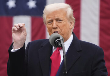 President Donald Trump speaks during an event to announce new tariffs in the Rose Garden at the White House, Wednesday, April 2, 2025, in Washington. (AP Photo/Mark Schiefelbein)