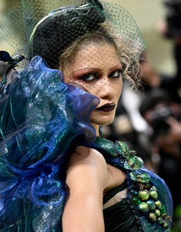 Zendaya attends The Metropolitan Museum of Art's Costume Institute benefit gala celebrating the opening of the “Sleeping Beauties: Reawakening Fashion” exhibition on May 6, 2024, in New York. (AP Photo/Evan Agostini)