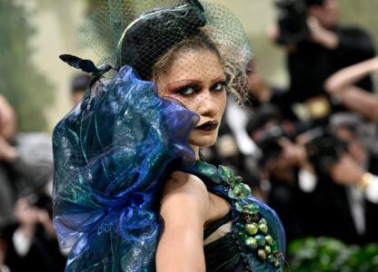 Zendaya attends The Metropolitan Museum of Art's Costume Institute benefit gala celebrating the opening of the “Sleeping Beauties: Reawakening Fashion” exhibition on May 6, 2024, in New York. (AP Photo/Evan Agostini)