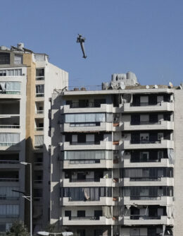 CORRECTION APTOPIX Israel Lebanon