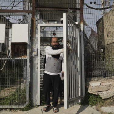 APTOPIX Israel Palestinians Oscars Director