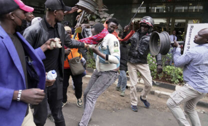 CORRECTION APTOPIX Kenya Blogger Dead