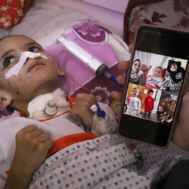 Mideast Wars Gaza Children