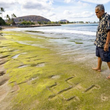 US Petroglyphs Hawaii