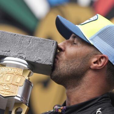 APTOPIX NASCAR Indianapolis Auto Racing