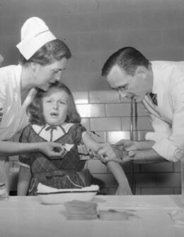 POLIO VACCINE DR. MULVANEY