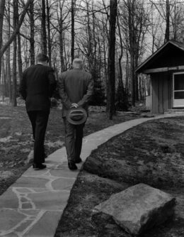 Kennedy Eisenhower 1961