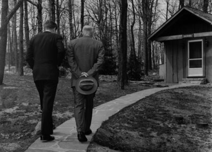 Kennedy Eisenhower 1961