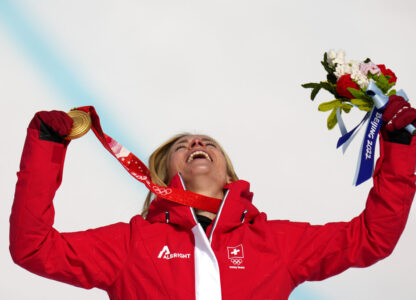 APTOPIX Beijing Olympics Alpine Skiing