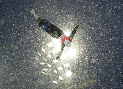 APTOPIX Beijing Olympics Freestyle Skiing