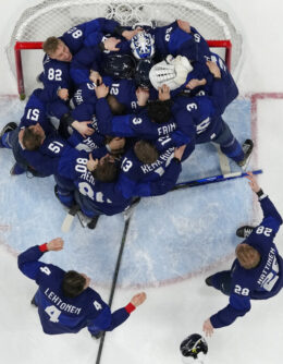 APTOPIX Beijing Olympics Ice Hockey