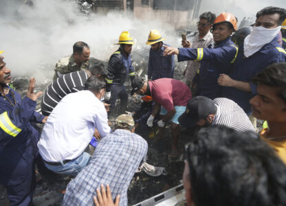 APTOPIX India Plane Crash