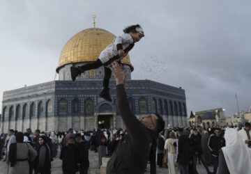 APTOPIX Israel Palestinians Eid al-Fitr