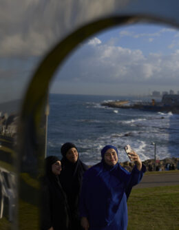 APTOPIX Israel Palestinians Eid al-Fitr