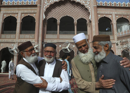 APTOPIX Pakistan Eid al-Fitr