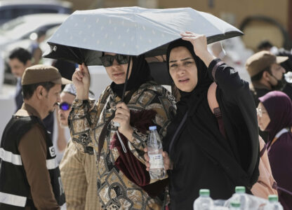 APTOPIX Saudi Arabia Hajj