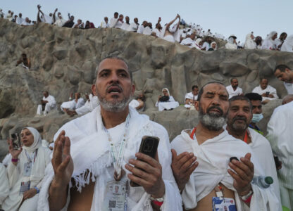 APTOPIX Saudi Arabia Hajj