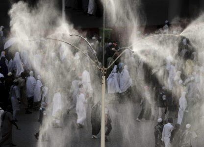 APTOPIX Saudi Arabia Hajj