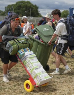 Britain Glastonbury Music Festival Day 1