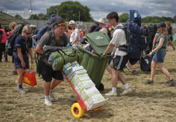 Britain Glastonbury Music Festival Day 1