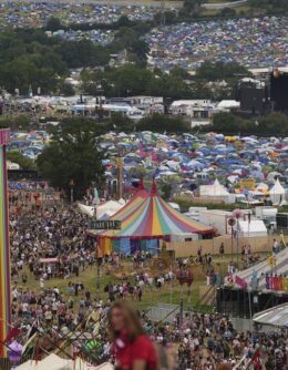 Britain Glastonbury Music Festival Day 1