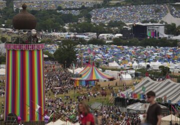 Britain Glastonbury Music Festival Day 1