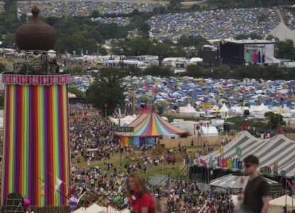 Britain Glastonbury Music Festival Day 1