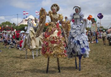 Britain Glastonbury Music Festival Day 2