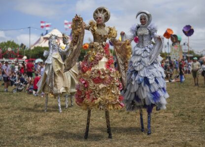 Britain Glastonbury Music Festival Day 2