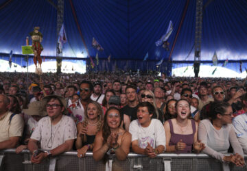 Britain Glastonbury Music Festival Day 3