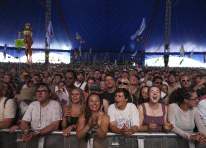 Britain Glastonbury Music Festival Day 3
