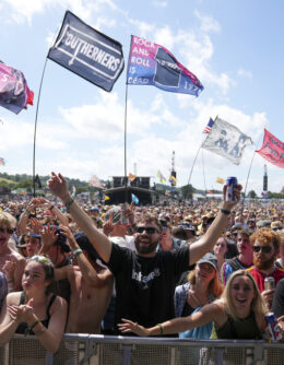 Britain Glastonbury Music Festival Day 3