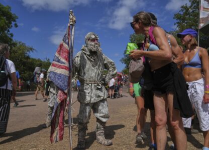 Britain Glastonbury Music Festival Day 4