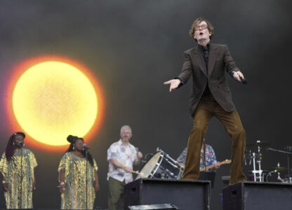 Britain Glastonbury Music Festival Day 4