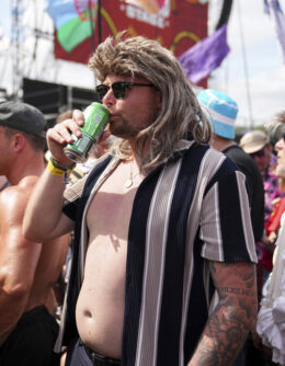 Britain Glastonbury Music Festival Day 5