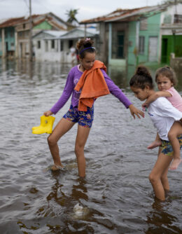APTOPIX Cuba Tropical Weather