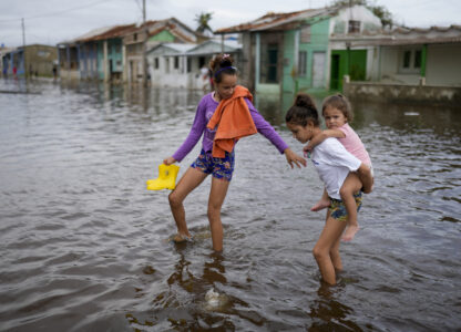 APTOPIX Cuba Tropical Weather