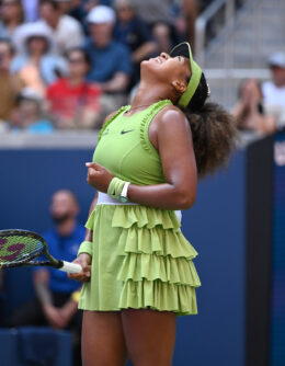 NY: Osaka of Japan Women’s Singles First Round U.S. Open Tennis – Day Two